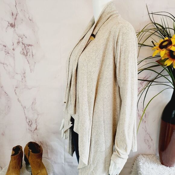 Bobeau convertible wrap super soft texture knit warm and cardigan - Picture 6 of 8